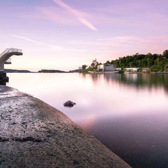 Bilde fra Melsomvik, ledige tomter på Lundenåsen, TVB Bolig